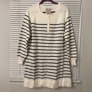 !NWT! Rihoas mini sweater dress women’s size Large